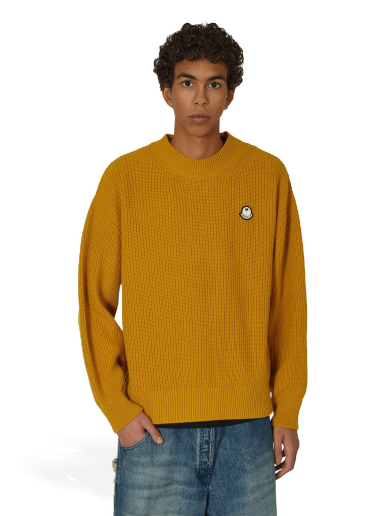Pleteni pulover Moncler Palm Angels x Wool Sweater Oranžna | 9C00002M1241 131