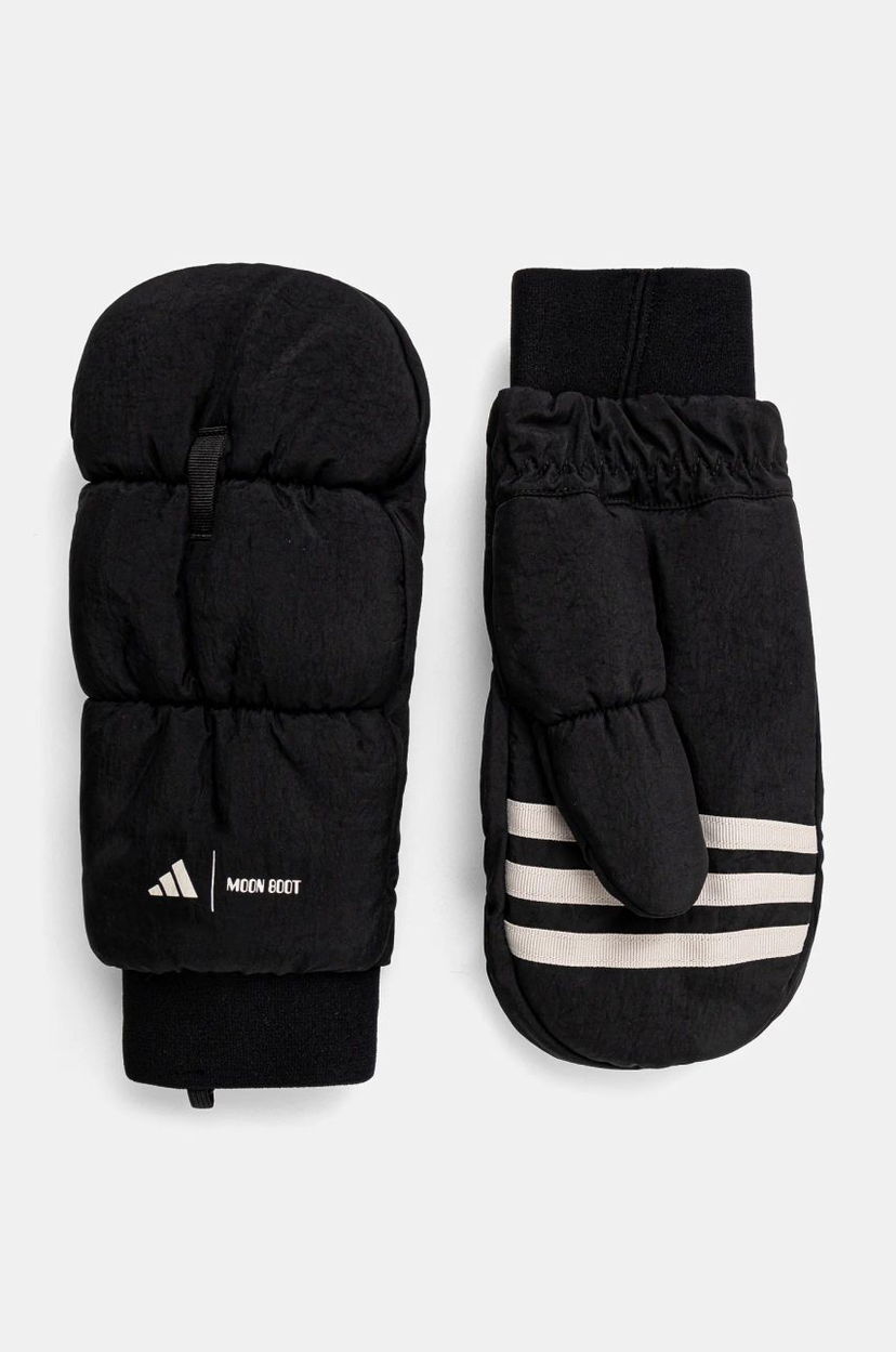Rokavice adidas Originals Moon Boot x Black Puffer Mittens Črna | JE1947