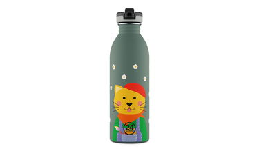 Steklenica za pitje 24Bottles Urban Smart Cat Bottle 500ml Večbarvna | UB_050_1958, 0