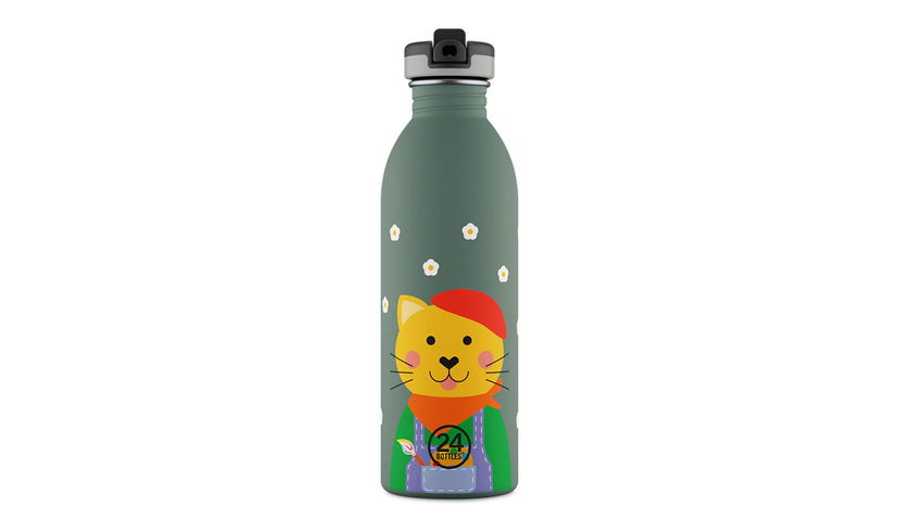 Steklenica za pitje 24Bottles Urban Smart Cat Bottle 500ml Večbarvna | UB_050_1958
