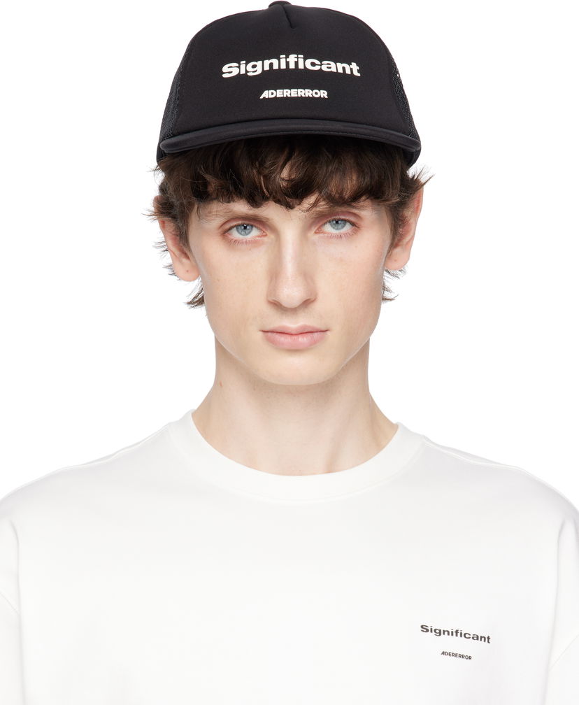 Kapa ADER ERROR ADER error 'Significant' Tag 02 Trucker Cap Črna | BM41FYHW0205BK