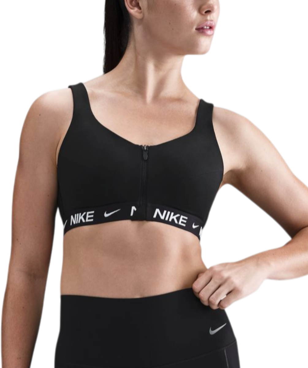 Modrček Nike Nike Indy High Support Front-Zip Sports Bra Črna | hq2751-010, 0