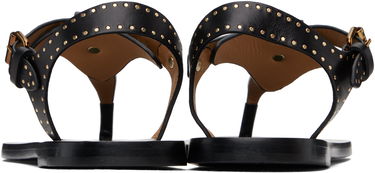 Modni dodatki ISABEL MARANT Isabel Marant Joony Studded Leather Thong Sandals Črna | SD0217FA-C1B05S, 1