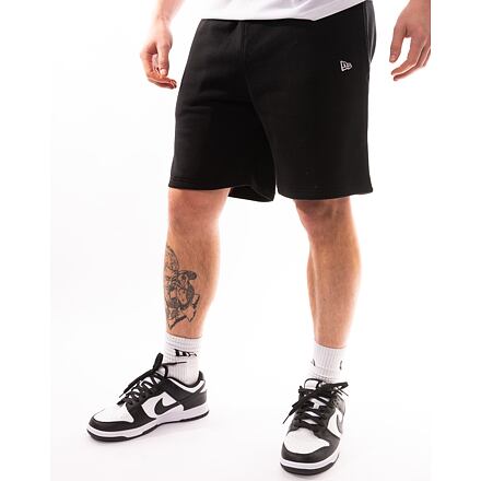Kratke hlače New Era Essentials Shorts Black / White Črna | 60416739