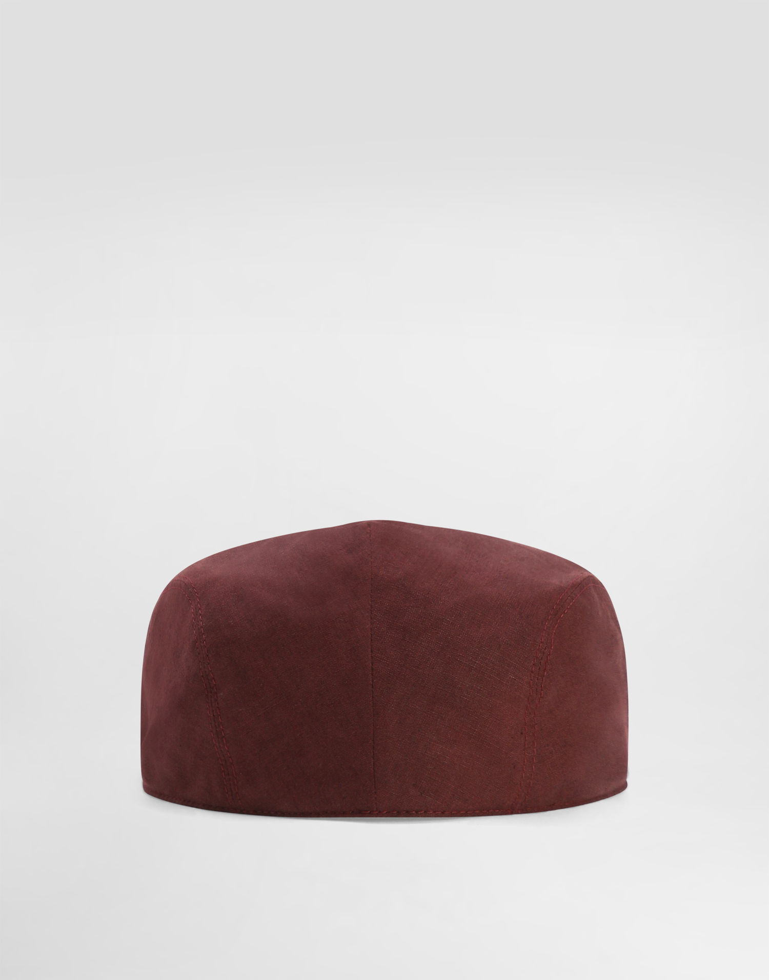Kapa Dolce & Gabbana Dolce & Gabbana Linen Flat Cap Bordo | GH587AFU4JBM5039, 1