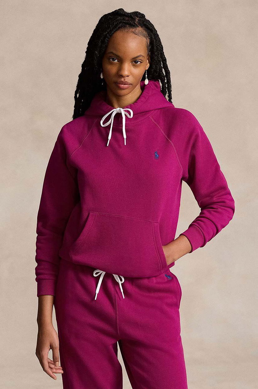 Pulover Polo by Ralph Lauren Hoodie Roza | 211943007