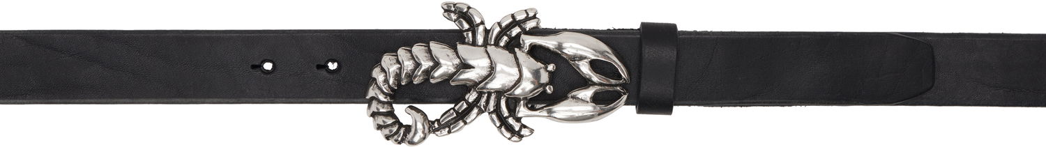 Pasovi OUR LEGACY Our Legacy Scorpion Leather Belt Črna | A2258SOB, 0