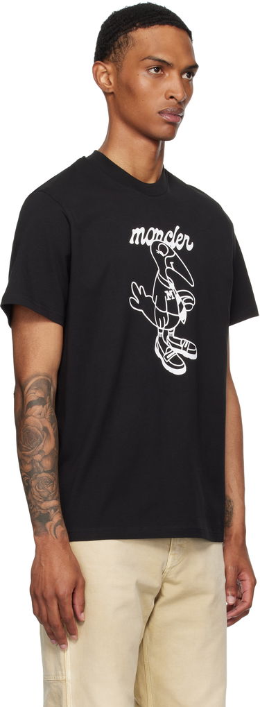 Majica Moncler Moncler Archivio Creativo Graphic T-Shirt Črna | K20918C0001689AJS, 1