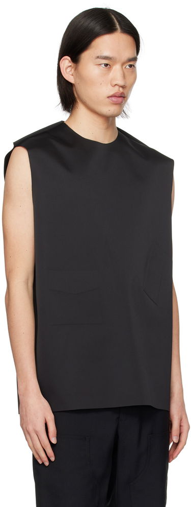 Telovnik We11done We11done Embossed Pocket Tank Top Črna | WD-BL1-24-122-M-BK, 1