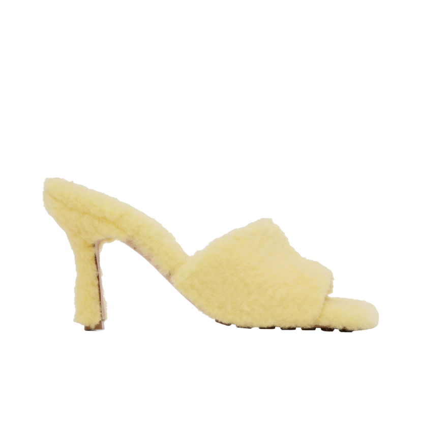 Superge in čevlji Bottega Veneta Stretch Heeled Sandals "Yellow" Rumena | 708894 V27O0