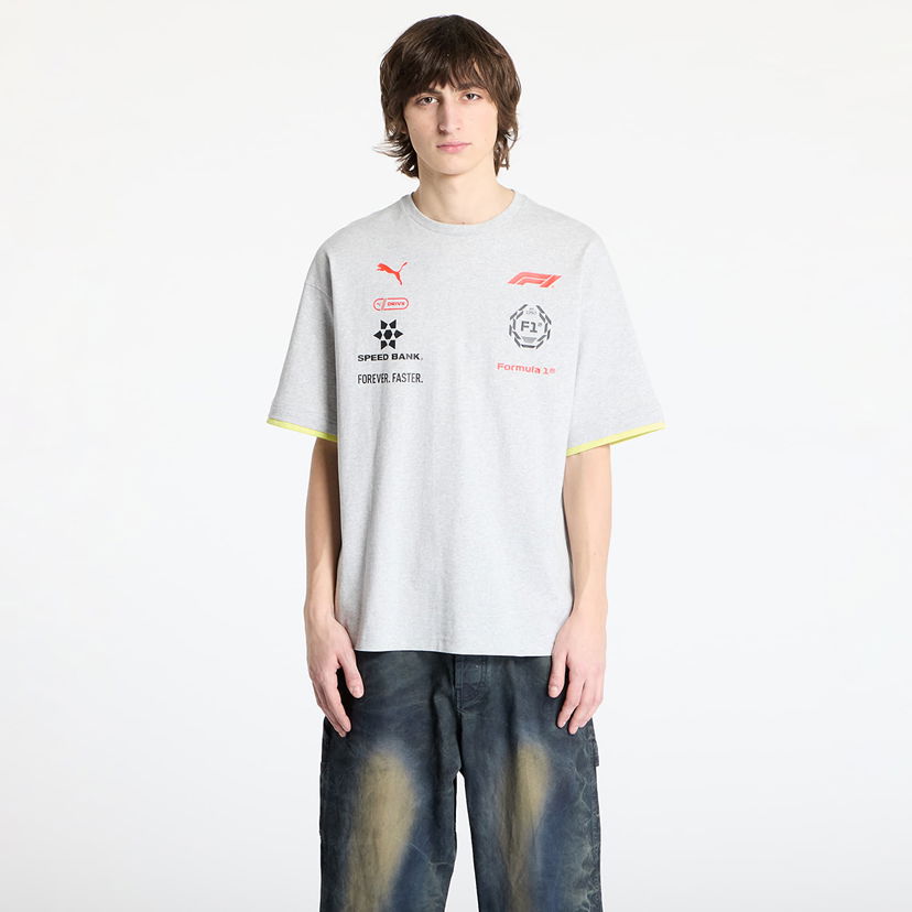 Majica Puma F1 Racing Tee Siva | 63224501