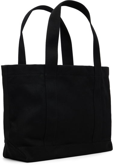 Tote bag We11done We11done Varsity Canvas Tote Črna | WD-AB2-25-481-U-BK, 2