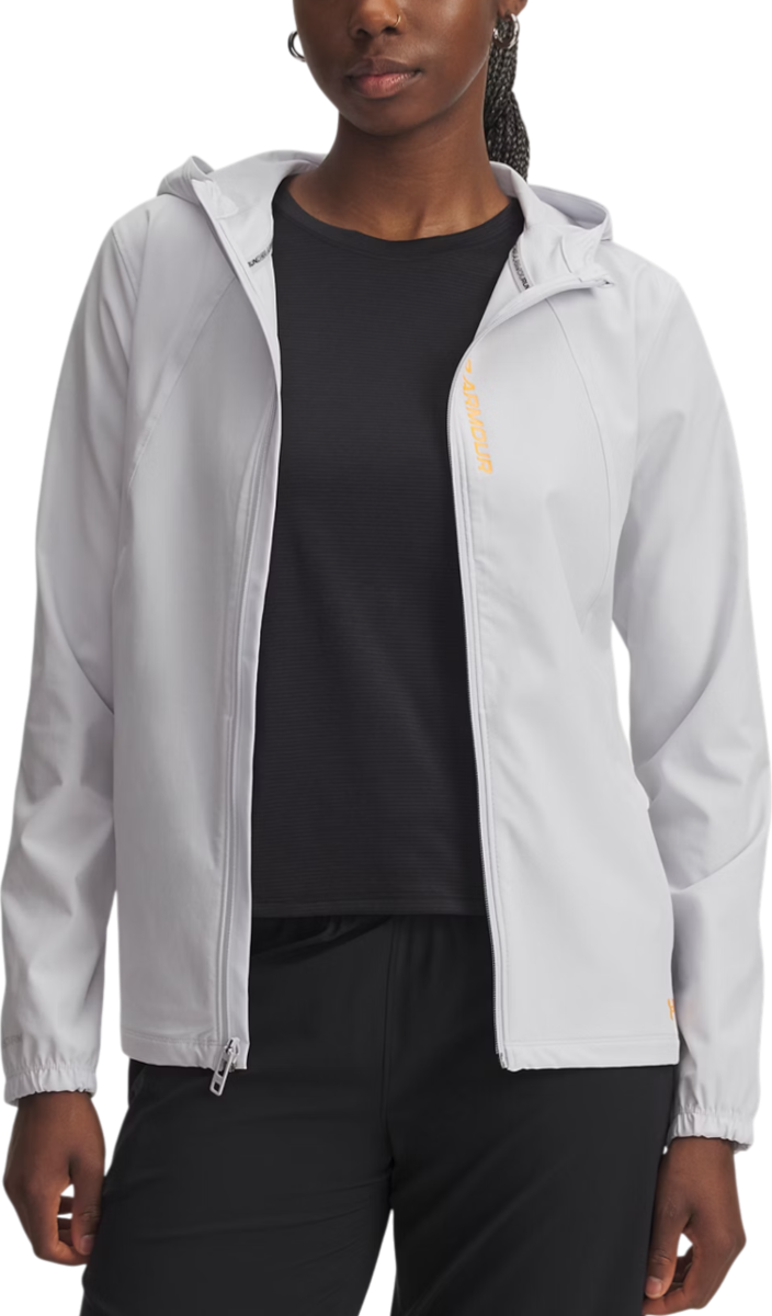 Vetrovka Under Armour Under Armour UA OutRun the STORM Hooded Jacket Bela | 1377043-014