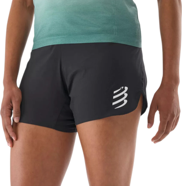 Kratke hlače Compressport Compressport Performance Running Shorts Črna | ashw4069000, 0