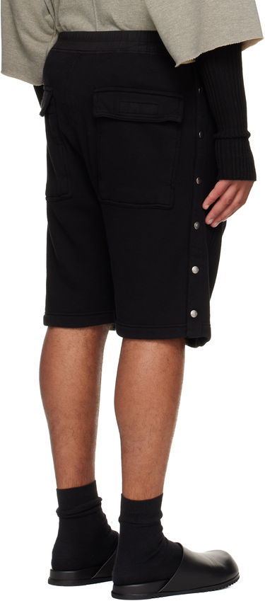 Kratke hlače Rick Owens DRKSHDW Concordians Pusher Shorts Črna | DU02E7373 FSL, 2