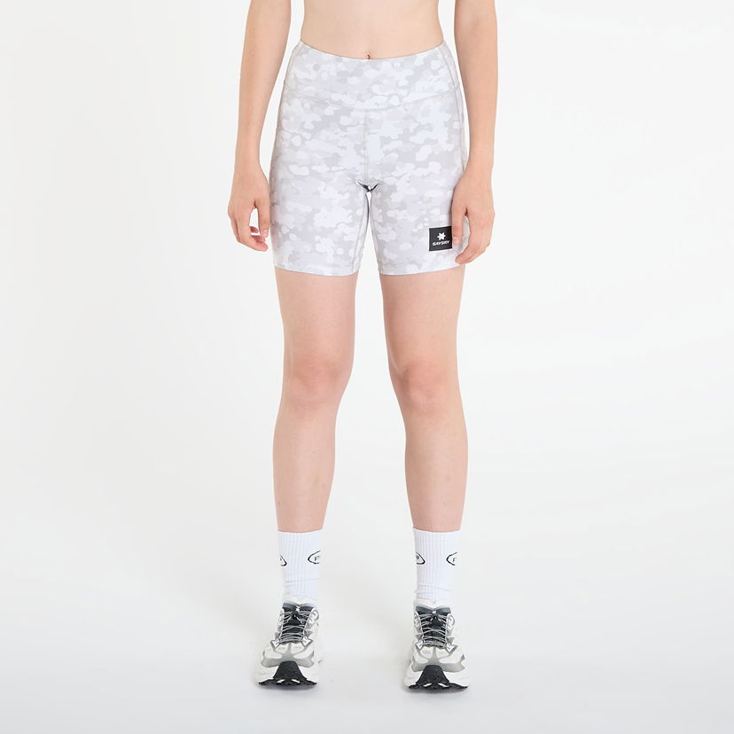 Kratke hlače Saysky Camo Combat+ Short Tights 7" AOP Bela | OWRST30C1049