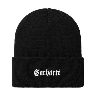 Beanie Carhartt WIP Embroidered Logo Beanie Črna | I034367_1, 1
