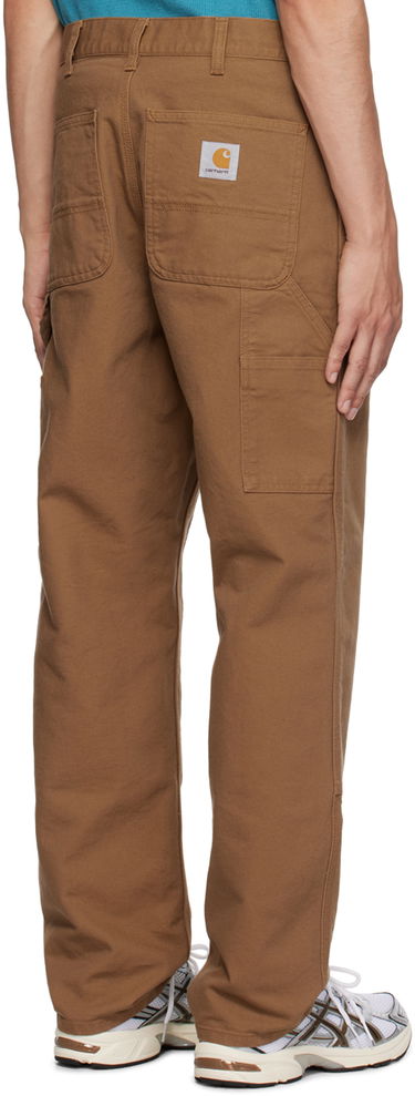 Cargo hlače Carhartt WIP Double Knee Work Trousers Rjava | I031501, 2