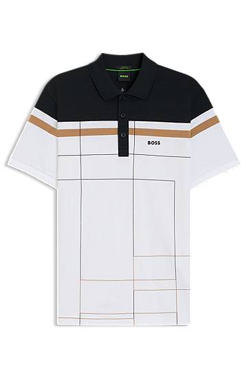 Polo majica BOSS BOSS Slim Fit Quick-Dry Stretch Polo Shirt Večbarvna | 50544477