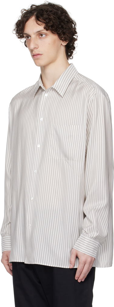 Srajce The Row The Row Striped Shirt Bela | 944-W3844, 3