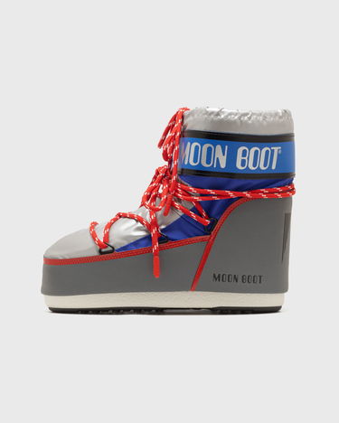 Superge in čevlji Moon Boot Icon Low Space Racing Boots Siva | 80D1409650-HF04, 2