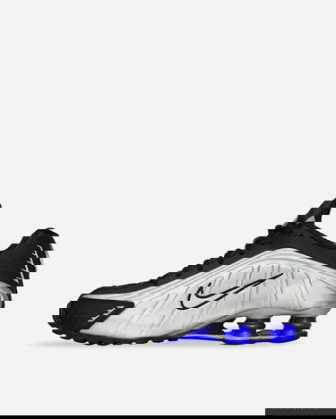 Superge in čevlji Nike Shox R4 "Metallic Silver & Blue" Kovinski | AR3565-006, 4