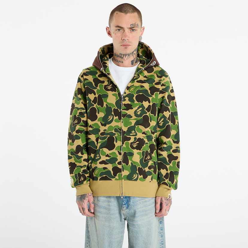 Pulover BAPE Abc Camo 2Nd Ape Full Zip Hoodie Večbarvna | 001ZPL801006MGRN