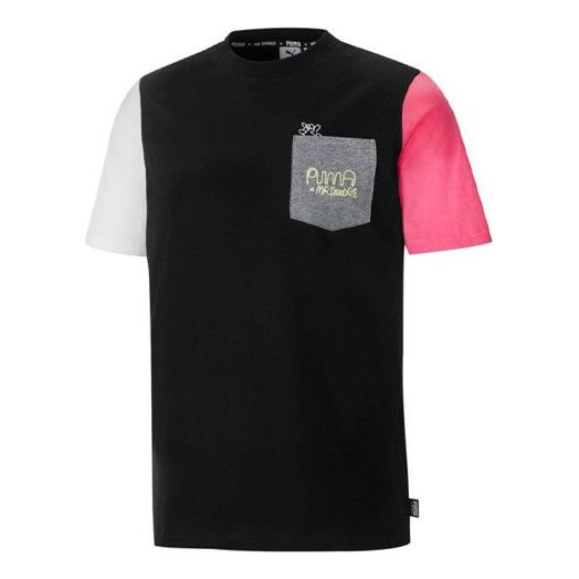 Majica Puma Mr Doodle Crossover Casual T-Shirt Črna | 530652-01