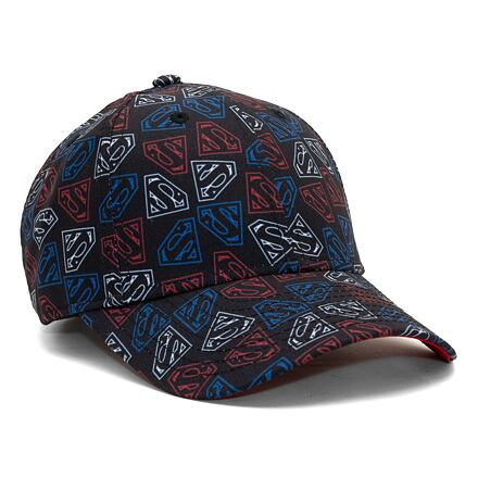 Kapa New Era Kids' 9FORTY Superman All Over Print Baseball Cap (52-54 cm) Večbarvna | 60435031