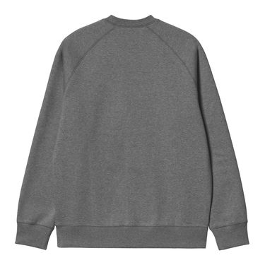 Pleteni pulover Carhartt WIP Chase Crewneck Siva | I033660_00C_XX, 2