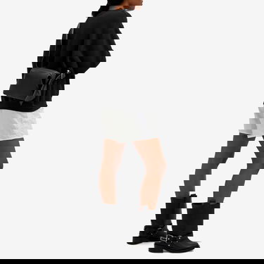 Torba za čez ramo OSOI Mini Brot Leather Shoulder Bag Črna | 16FB010-03-01, 7