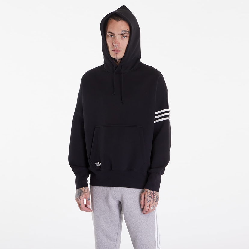 Pulover adidas Originals Neuclassics Hoodie Black Črna | IW0975