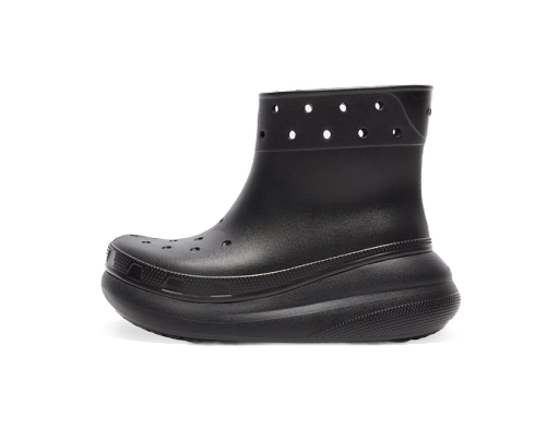 Superge in čevlji Crocs Classic Crush Rain Boot w Črna | 207946-001