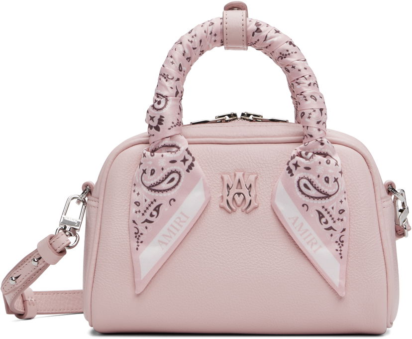 Torbica AMIRI AMIRI Micro Bowling Bag Roza | AWBGTH1067