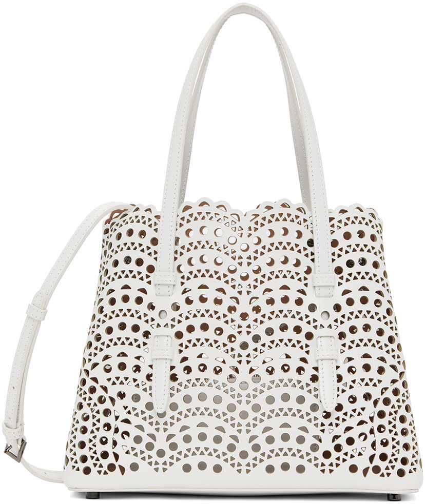 Tote bag Alaïa Laser-Cut Leather Tote Bag Bela | AA1S06725C0A44
