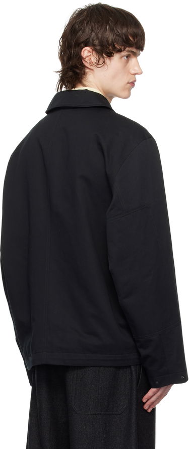 Jakna LEMAIRE Lemaire Quilted Jacket with 3D Pockets Črna | OW1108 LF1309, 2