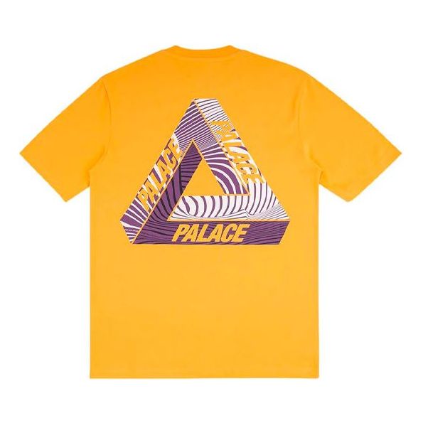 Majica Palace Short Sleeve Logo Pattern T-Shirt Rumena | P18TS223