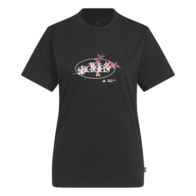 Majica adidas Performance Floral Graphic T-Shirt Črna | JP0115