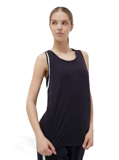 Majica brez rokavov Tommy Hilfiger Knitted Tank Top Črna | S10S101714