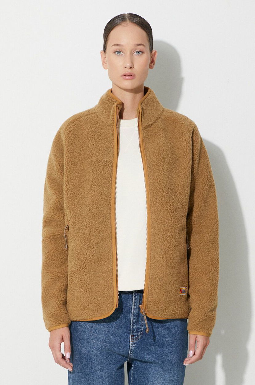 Jakna FJÄLLRÄVEN Vardag Pile Fleece Jacket Rjava | F84789.232