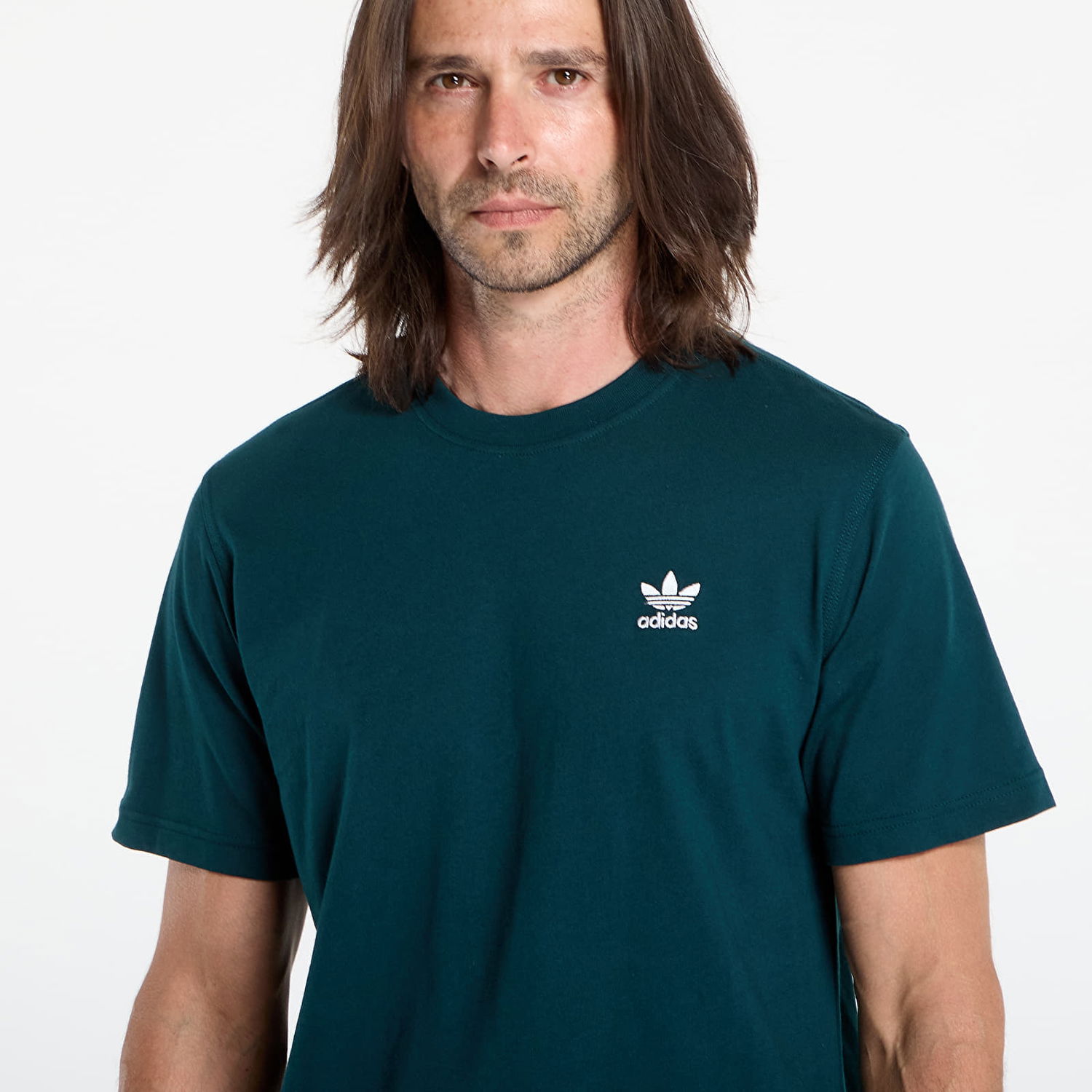 Majica adidas Originals Trefoil Essentials Tee Zelena | JZ3586, 1