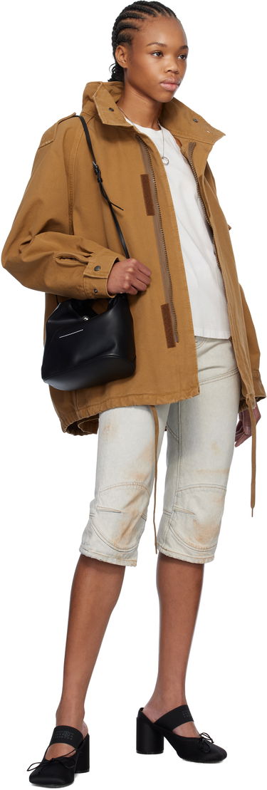 Jakna Maison Margiela MM6 Maison Margiela Spliced Canvas Jacket Rjava | S52AM0313 M35249, 3