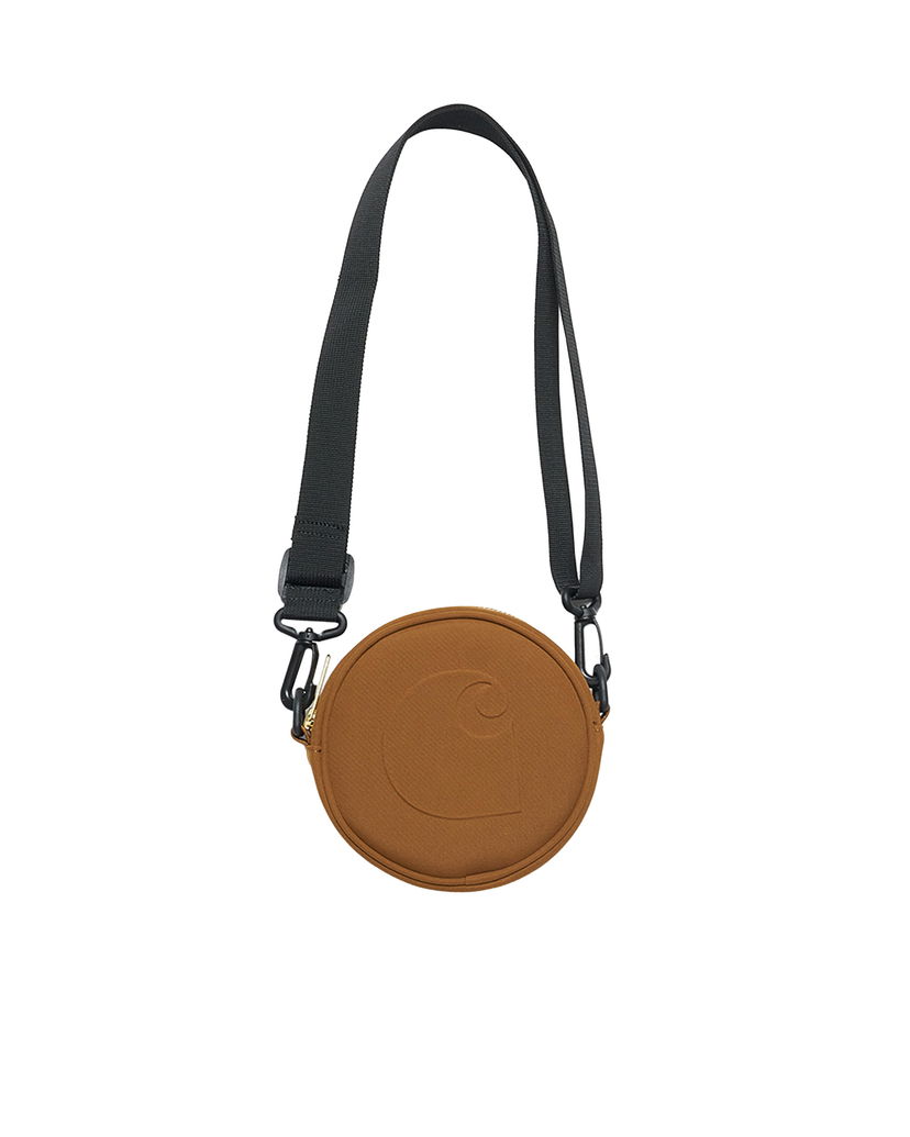 Torba za čez ramo Carhartt WIP Round Shoulder Bag Rjava | I033781.HZXX