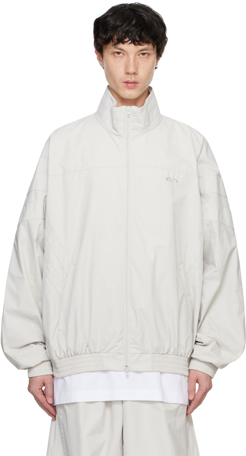 Vetrovka VETEMENTS Oval Logo Track Jacket Bež | UA66JA370W