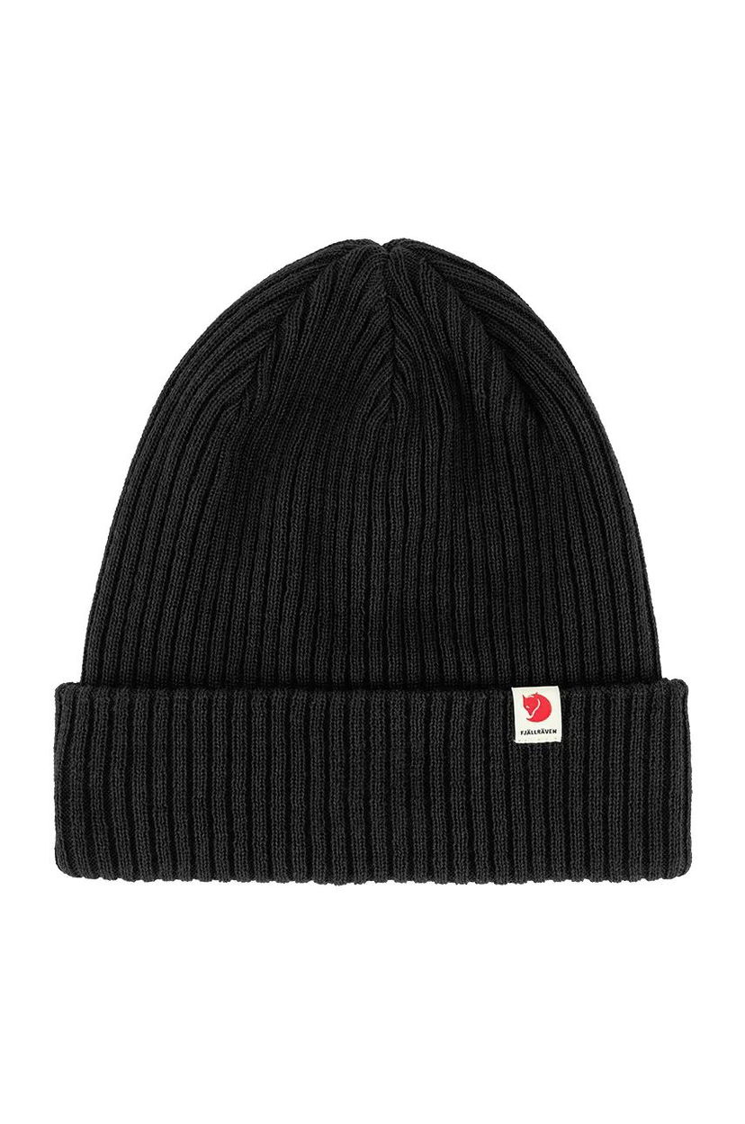 Beanie FJÄLLRÄVEN Rib Hat Beanie Črna | F13100184.550