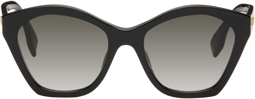 Sončna očala FENDI Fendi Lettering Cat-Eye Sunglasses Črna | FE40175IW5401F 192337228735