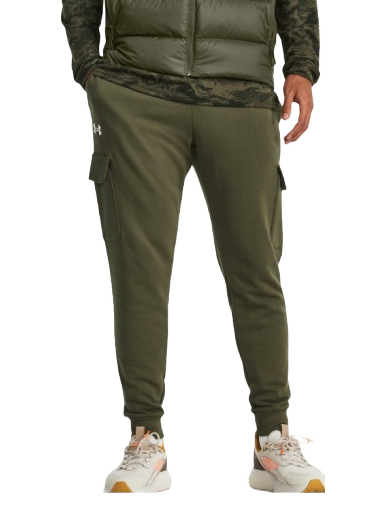 Hlače in kavbojke Under Armour Rival Fleece Rjava | 1382134-390
