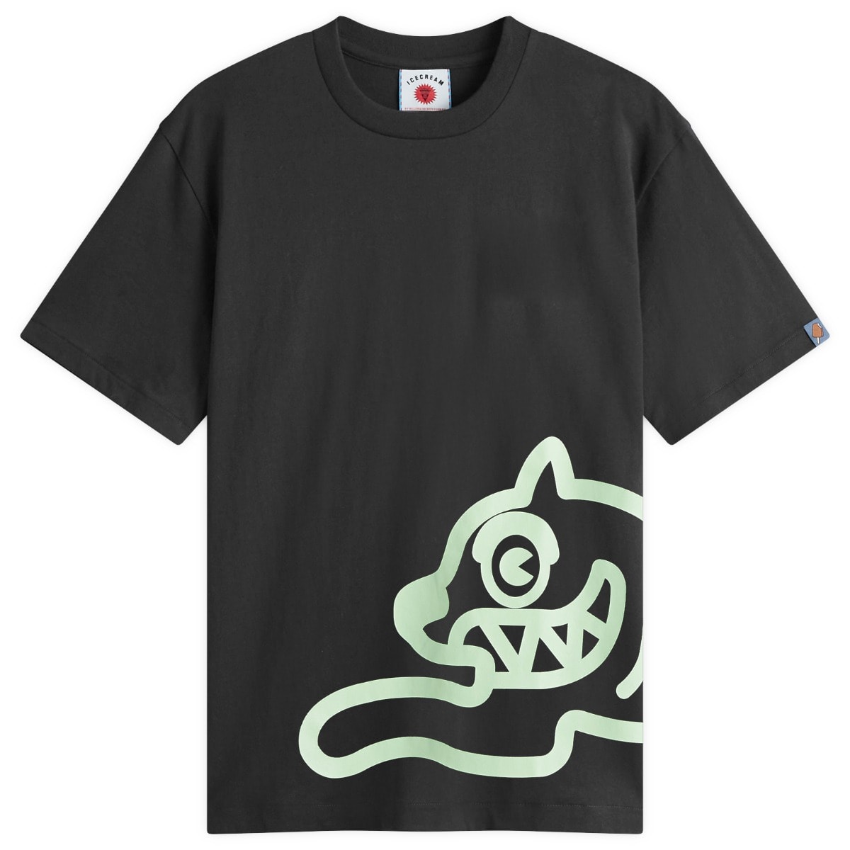 Majica BBC IceCream ICECREAM Jumbo Running Dog Graphic Tee, Size Large Črna | IC25147-BLK, 1