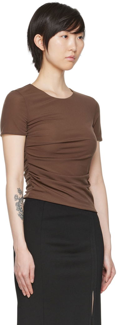 Majica Helmut Lang Helmut Lang Reversible T-Shirt Rjava | M05HW502, 1