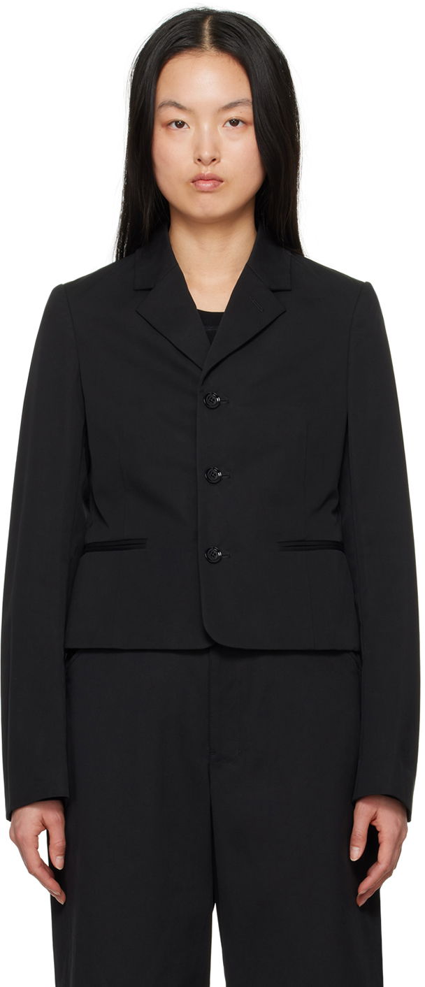 Jakna LEMAIRE LEMAIRE Short Blazer Črna | JA1033 LF1216, 0